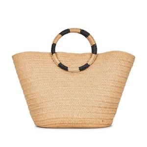 NWT 8 Other Reasons x REVOLVE Day Trip Bag in Natural